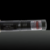 50mW stellata Motivo della luce rossa del laser della penna con 16340 Battery Silver Grey