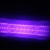 Patrón de puntos 50mW / Patrón estrellado / Multi-patrones Foco Pluma de puntero láser luz púrpura Plata