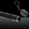 200mW Extension-Type Focus Red Dot Laser Pointer Pen with 18650 Rechargeable Battery Silver