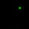 200mW Erweiterung-Type Focus Green Dot Pattern Facula Laserpointer mit 18650 Akku Silber