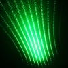 Motif 200mW point Starry vert Pointeur Laser Light Pen avec 18 650 Argent Batterie rechargeable
