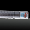 2000mW Extensión-Tipo Pure Focus Modelo azul fácula lápiz puntero láser con 18.650 de plata de la batería recargable