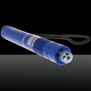 Motif 200mW point Starry Pur Blue Light Pointeur Laser Pen avec 18 650 Rechargeable Battery Bleu