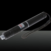 2000mW fuoco stellata modello Pure Light Blue Laser Pointer Pen con 18.650 batteria ricaricabile Nero