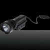 1 MW 532nm grüne Laser-Augen und Taschenlampe Combo Schwarz