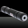 100mW Extension-Type de focus Red Dot Motif Facula stylo pointeur laser avec 18 650 Rechargeable Battery Silv