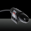 Mira laser vermelho de 100MW 635nm com arma preta de montagem