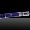 10mW Médio Aberto Padrão Estrelado Roxo Luz Nu Laser Pointer Pen Azul