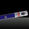 300mW Moyen Ouvrir Starry Pattern Rouge Lumière Naked Laser Pointer Pen Bleu