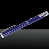 300mW Middle Open Starry Pattern Luz roja Naked Laser Pointer Pen Blue