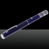 30mW Middle Open Starry Pattern Purple Light Naked Laser Puntero Pen Blue