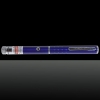 50mW Middle Open Starry Pattern Red Light Naked Laser Pointer Pen Blue