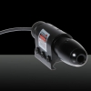 5MW 635nm mira láser rojo con pistola de montaje (con 1 * CR2 3V batería + Box) Negro