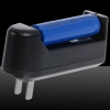 1000mW Pure Focus azul haz de luz láser puntero Pen con 18650 batería recargable Negro