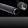 1000mW Foco Pure Blue Beam Luz Laser Pointer Pen com 18.650 Prata Bateria Recarregável