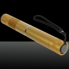 100mW 532nm faisceau vert Pointeur Laser Light Pen avec 18 650 Rechargeable Battery Jaune