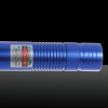 100mW 532nm fascio verde della luce laser Pointer Pen con 18.650 batteria ricaricabile blu