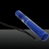 2000MW 450nm Pure Focus Blue Beam Pointeur Laser Light Pen avec 18 650 Rechargeable Battery Bleu
