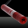 Stylo de pointeur de laser de faisceau vert de 200mW 532nm de foyer avec la batterie 18650 rechargeable rouge