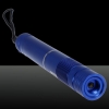 5mW 532nm Focus verde feixe de luz laser Pointer Pen com 18650 recarregável Azul Bateria