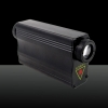 300MW 532nm Double Ended recarregável Laser Pointer (1 x 4000mAh) Black