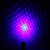 5 en 1 1000MW multifuncional recargable puntero láser Negro (2 x 1200mAh)