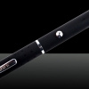 200MW 405nm faisceau réglable Violet pointeur laser noir (2 x AAA)