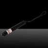200MW 650nm faisceau rouge pointeur laser noir (1 * 800mAh)