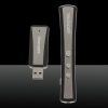 Abcnovel A160 RF USB Wireless Presenter con puntero láser rojo Luz Negro (1 x AAA)