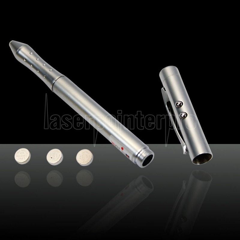 Metro Halo® 2 1mW Laser Pointer Stylus Pen LED Torch 4 in One Presentation Pets 