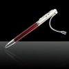 5 en 1 5mW 650nm lápiz puntero láser rojo (láser rojo + linterna LED + escritura + PDA Stylus Pen + UV)