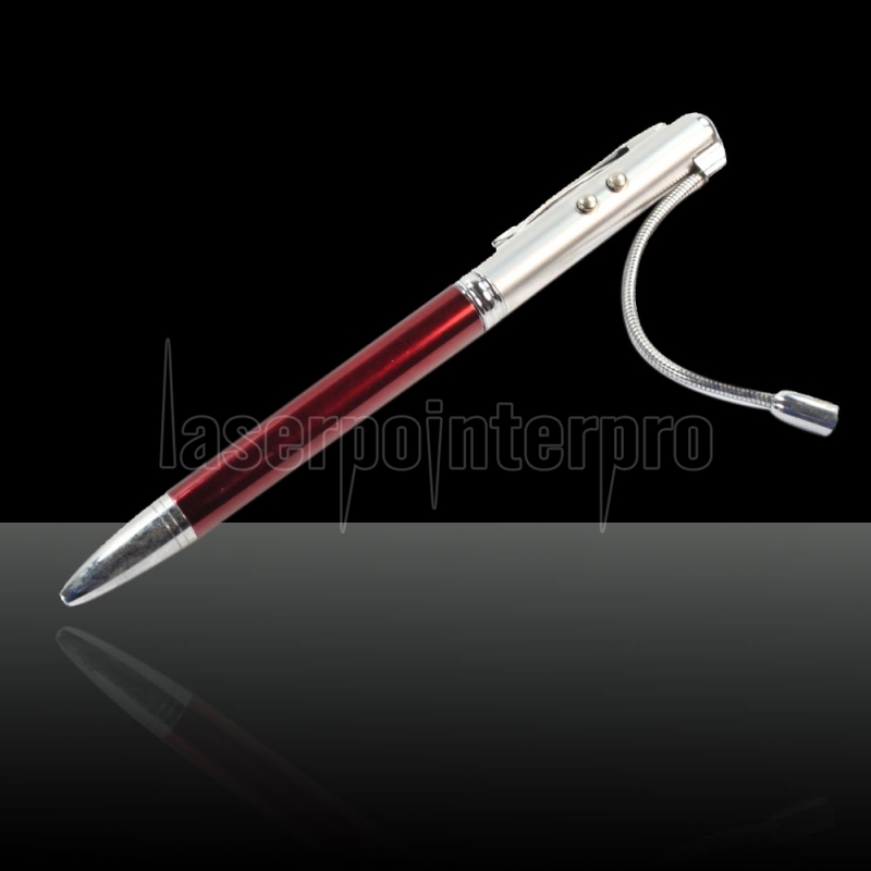 5 in 1 5mW 650nm Red Laser Pointer Pen (Red Lasers + LED