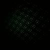 Pluma de puntero láser verde caleidoscópica de espalda abierta 10mW 532nm