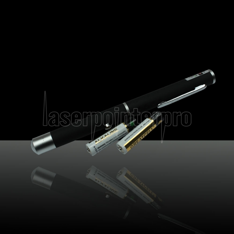 5 en 1 100 mW 532nm puntero láser verde Pen Black (incluye dos pilas LR03  AAA 1.5V) - ES - Laserpointerpro