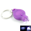 1 LED Big bulb Flashlight Purple