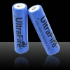 10pcs UltraFire 18650 3.7V 2400mAh Baterias Azul