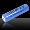 10pcs UltraFire 18650 3.7V 2400mAh Batterie Blu
