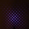 2 em 1 5mw 405nm luz de abertura central e ponteiro laser azul-violeta caleidoscópico