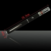 5 PIÈCES 5 en 1 5mW 532nm mi-ouverte kaléidoscopique stylo pointeur laser vert