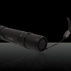 5Pcs 100mW 405nm 852 Flashlight Style Blue Laser Pointer Black (with one 18650 battery)