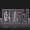 18650 Chargeur de batterie (110V ~ 240V) Noir