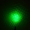 Lápiz verde caleidoscópico del puntero láser de la espalda abierta 30mW 532nm con la batería 2AAA
