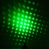 Caneta verde ponteiro laser Kaleidoscopic Open-back 150mW 532nm com bateria 2AAA