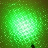 Pluma verde caleidoscópica del puntero láser de la parte posterior de 120mW 532nm con la batería 2AAA