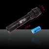 Stylo rouge de pointeur de laser de style de lampe-torche de 100mW 650nm avec l'agrafe et la batterie 16340 libre