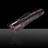 852Type 50mW 650nm torcia Style Red Laser Pointer Pen Nero (incluso una batteria 18650 2200mAh 3.7V)