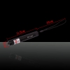 50mW 650nm Flashlight Style 2009 Type Red Laser Pointer Pen with 16340 Battery
