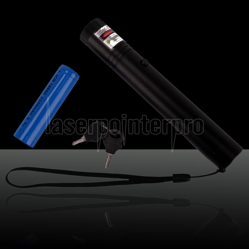 Batteries packing Q2BG  520nm Adjustable Focus Green Laser Pointe pen 
