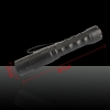 100mW 532nm ajustável Estilo Lanterna Verde Laser Pointer Pen com 18650