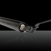 5pcs TSF-302 230mW 532nm Ajuste Foco Lanterna Estilo Green Laser Pointer Pen Preto (incluído um 18650 2200mAh 3.7V)